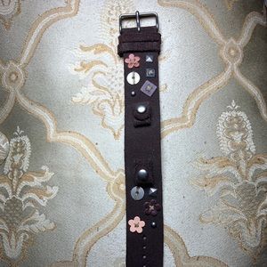 Fossil Genuine vintage leather watch strap NWOT